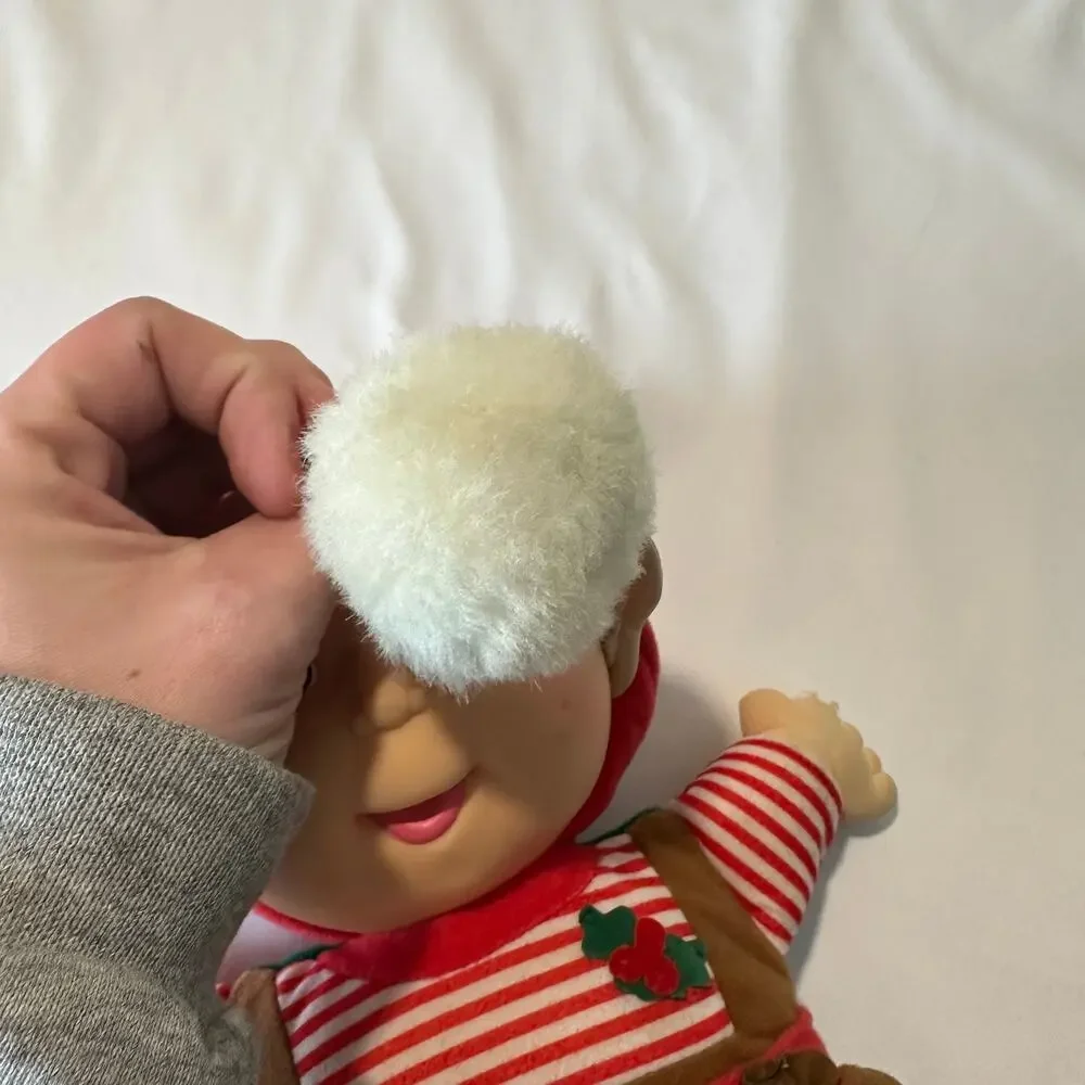 Vintage 1992 Cabbage Patch Doll Holiday Edition Santa's Helper Christmas Elf